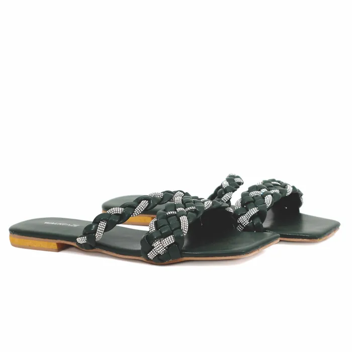Walkeaze Earrings Women Formal Slippers 40045S
