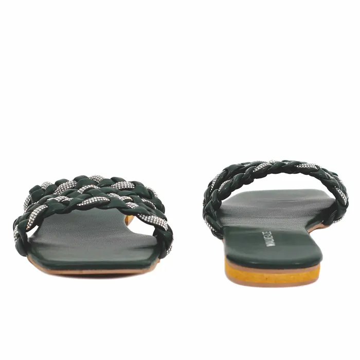 Walkeaze Earrings Women Formal Slippers 40045S