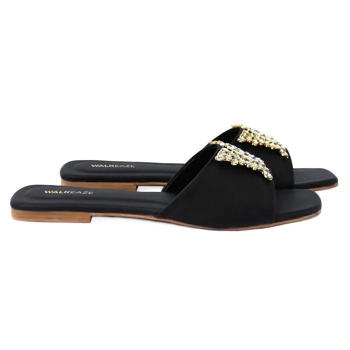 Walkeaze Earrings Women Slippers 39631S Walkeaze Earrings Women Slippers 39631S