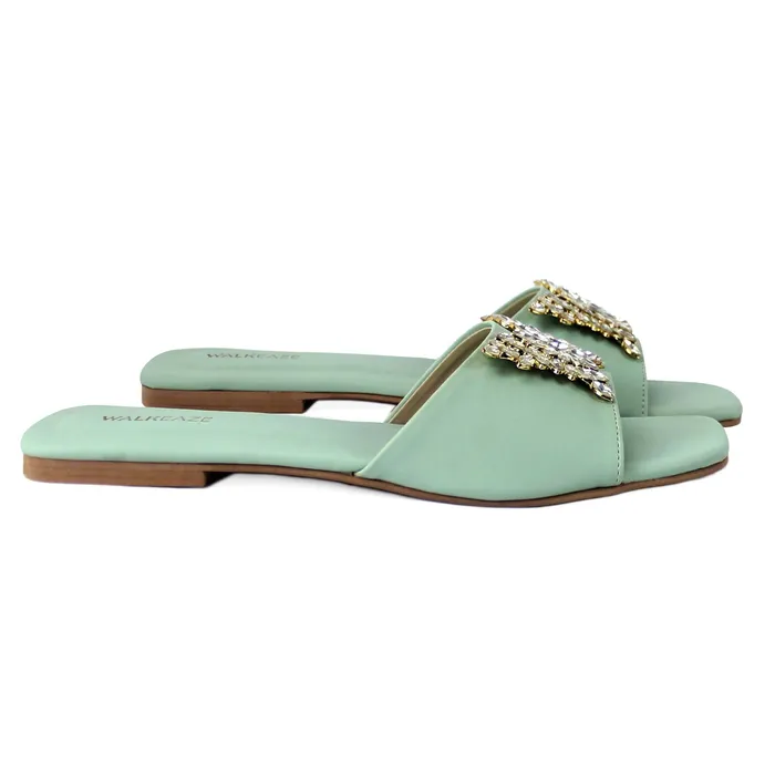 Walkeaze Earrings Women Slippers 39631S Walkeaze Earrings Women Slippers 39631S