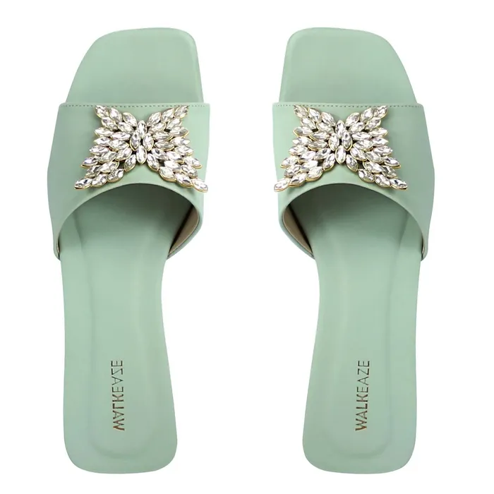 Walkeaze Earrings Women Slippers 39631S Walkeaze Earrings Women Slippers 39631S