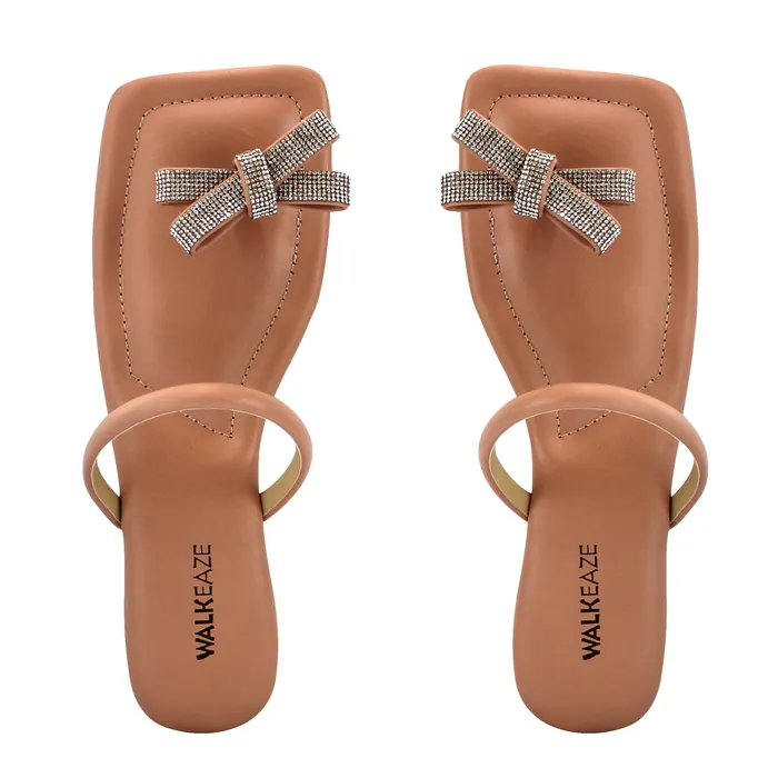 Walkeaze Earrings Women Slippers 39654S Walkeaze Earrings Women Slippers 39654S