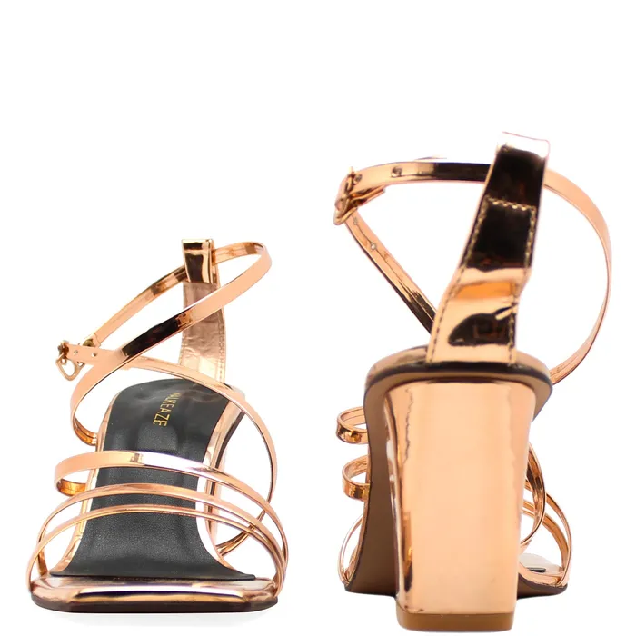 Walkeaze Necklaces Women Block Heel 61987S