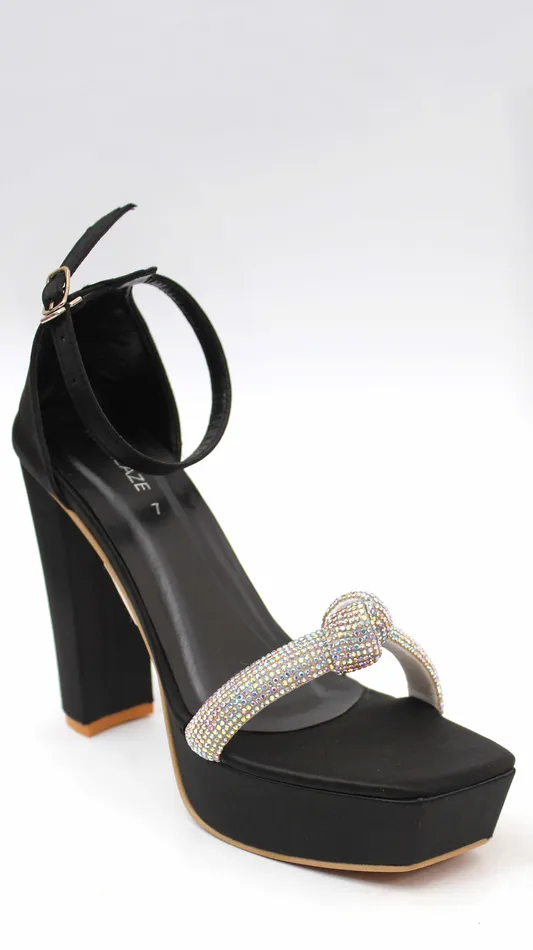 Walkeaze Necklaces Women Formal Block Heel 62832S