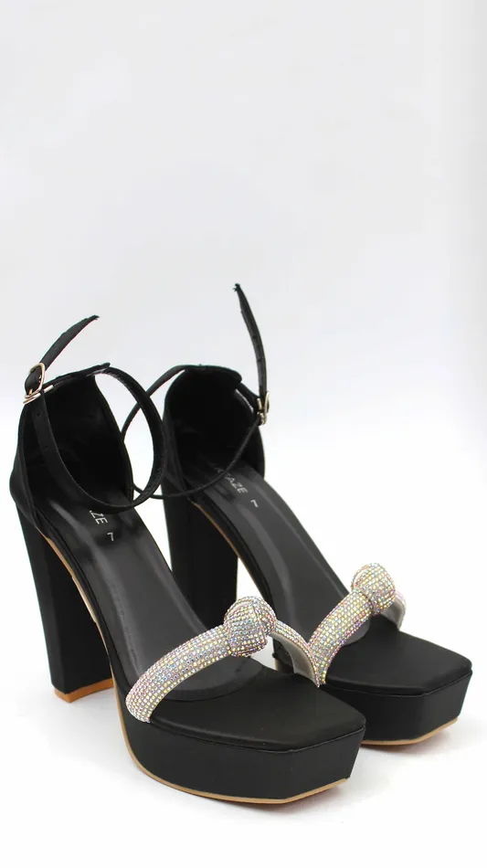 Walkeaze Necklaces Women Formal Block Heel 62832S