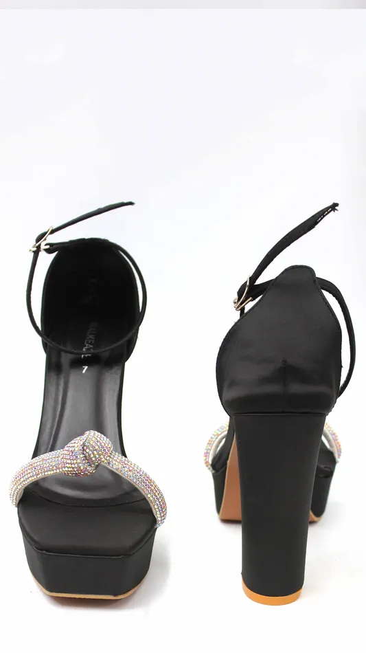 Walkeaze Necklaces Women Formal Block Heel 62832S
