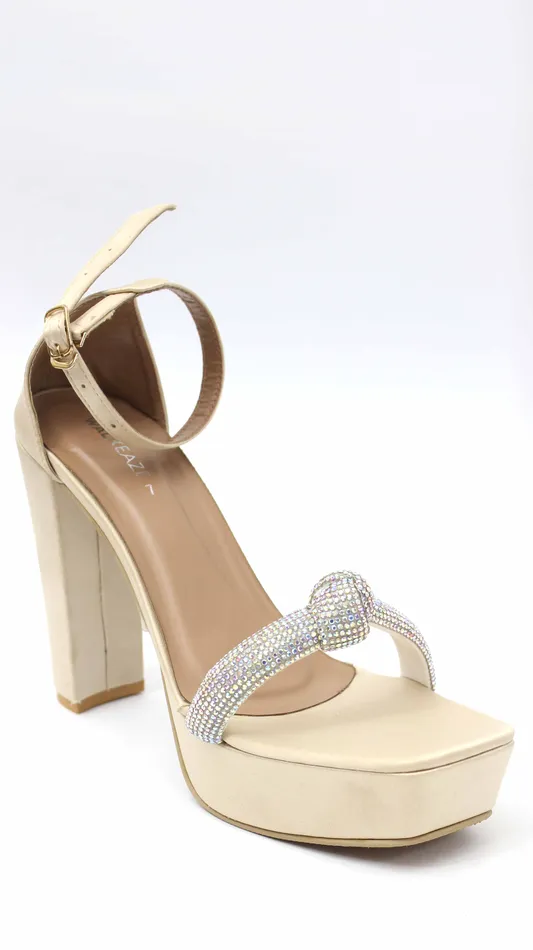 Walkeaze Necklaces Women Formal Block Heel 62832S