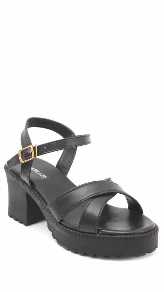 Walkeaze Necklaces Women Formal Block Heel 62862S