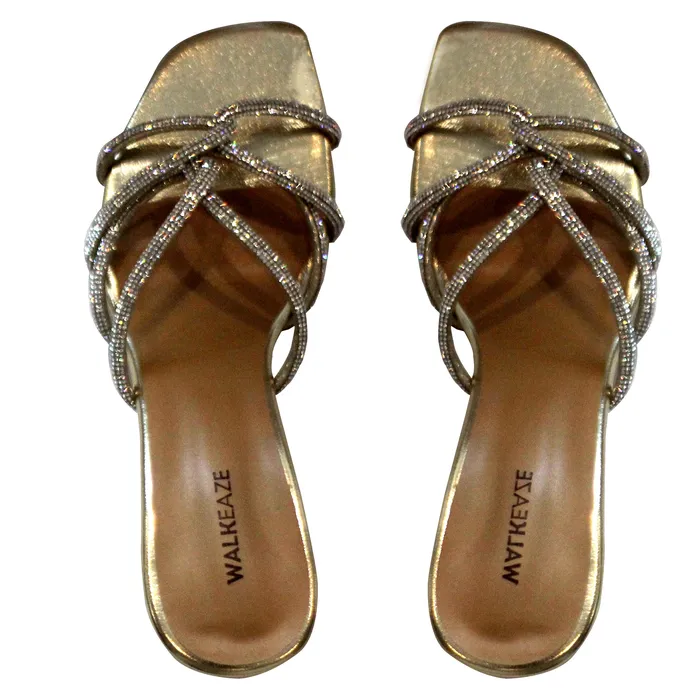 Walkeaze Necklaces Women Formal Block Heel 74355S
