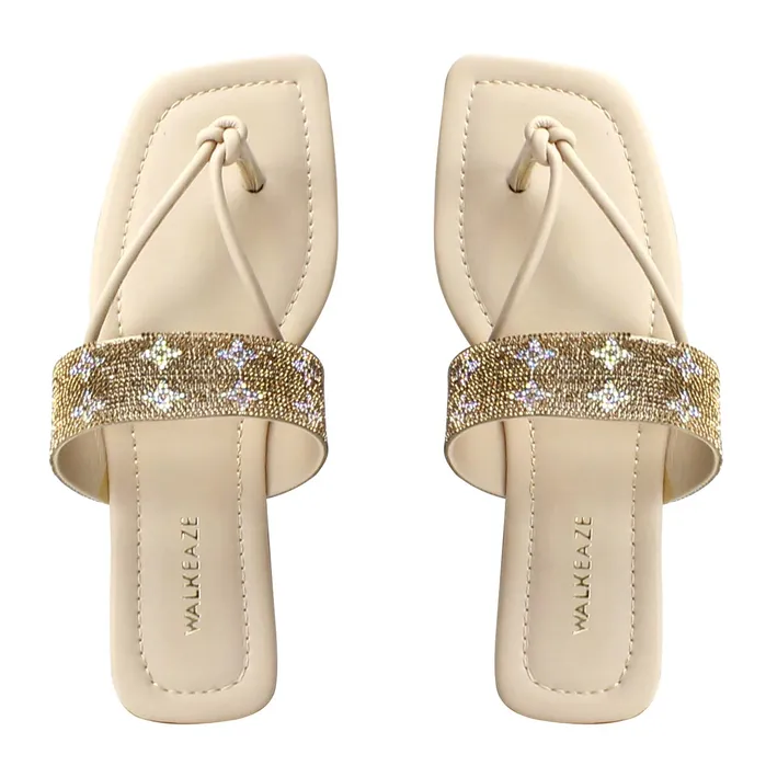 Walkeaze Women Slippers 39850S Earrings Walkeaze Women Slippers 39850S Earrings