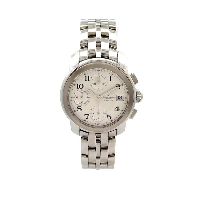 Watches PreOwned Baume Mercier Capeland Chronograph Watch Baume Mercier