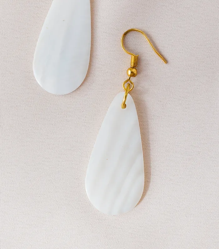 Weaving World Handicrafts Earrings Bella Teardrop Macabebe Earrings