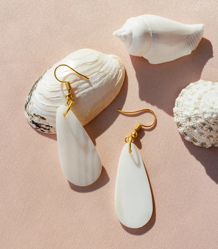 Weaving World Handicrafts Earrings Bella Teardrop Macabebe Earrings