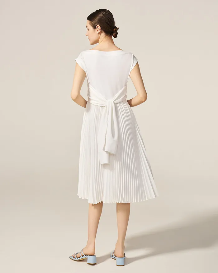 White Venus Dress ADEAM Rings