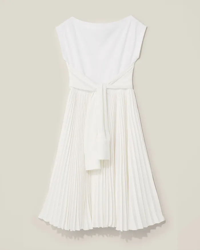 White Venus Dress ADEAM Rings
