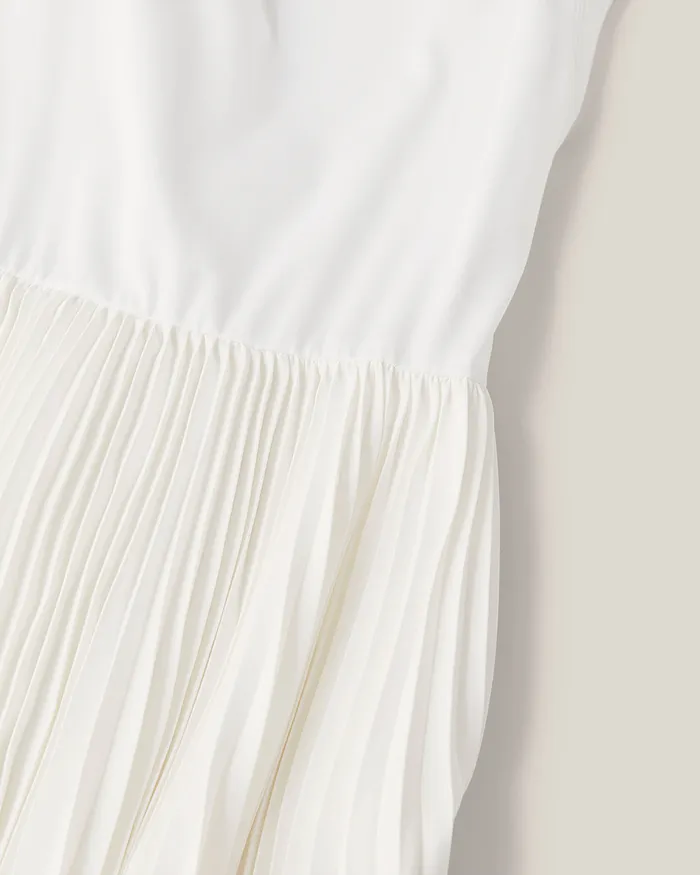 White Venus Dress ADEAM Rings
