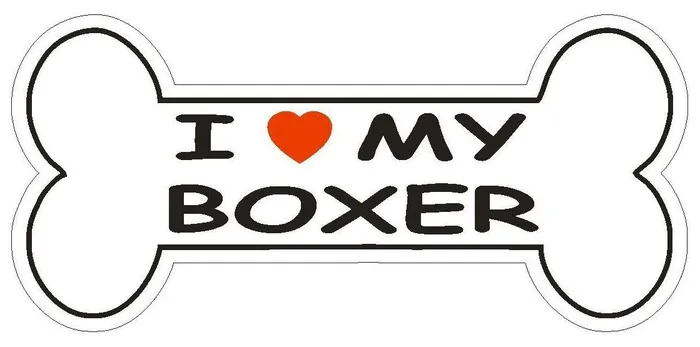 Winter Park Products Earrings STD836 Love My Boxer Bumper Sticker