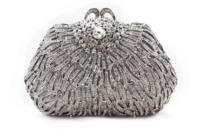 Women Bridal Clutch 14138B Walkeaze Earrings Women Bridal Clutch 14138B Walkeaze Earrings