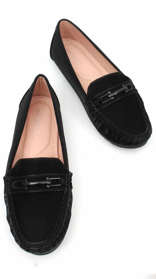 Women Casual Loafer 98313S Walkeaze Earrings