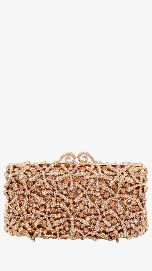 Women Clutch 15028B Walkeaze Earrings