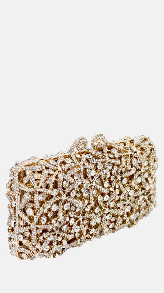 Women Clutch 15028B Walkeaze Earrings