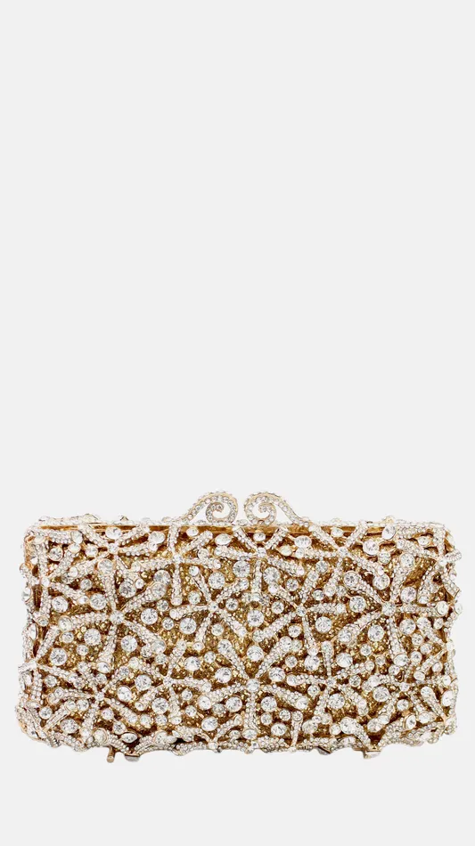 Women Clutch 15028B Walkeaze Earrings