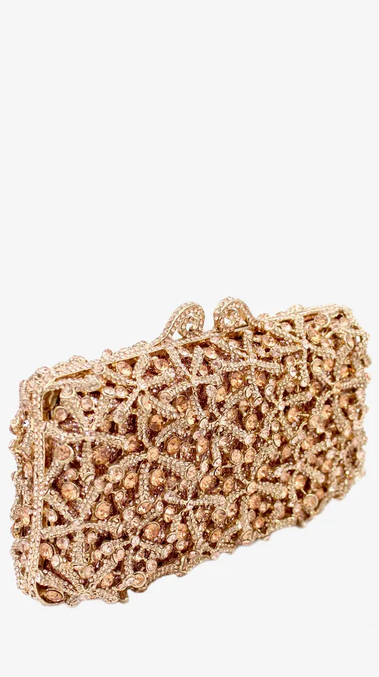 Women Clutch 15028B Walkeaze Earrings