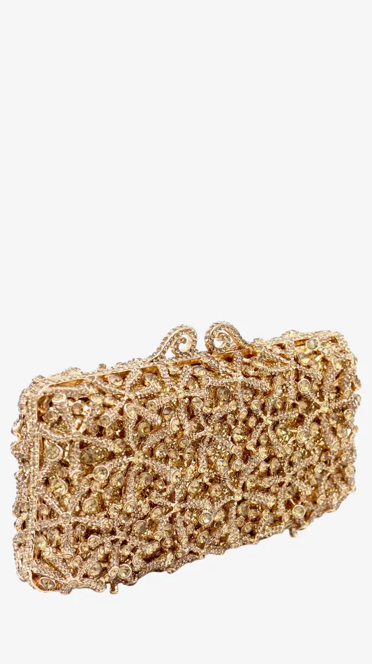 Women Clutch 15028B Walkeaze Earrings