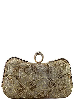 Women Clutch 3412B Walkeaze Earrings