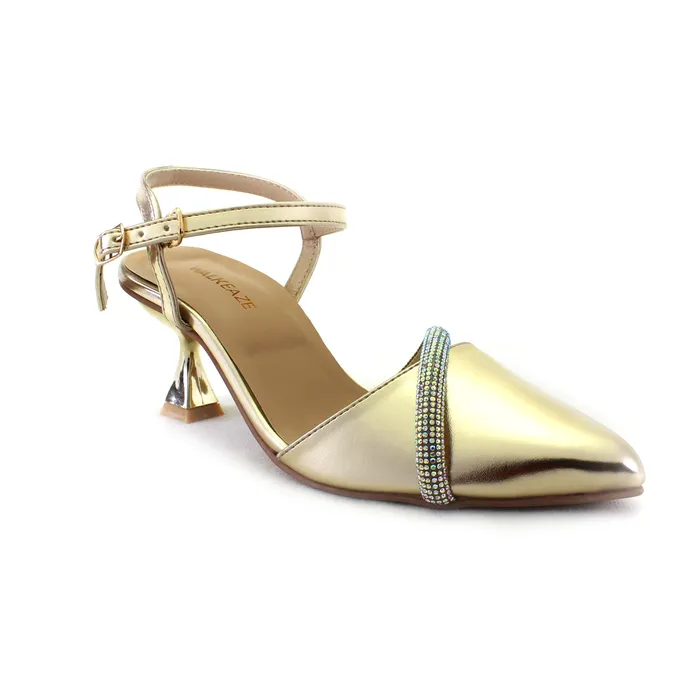 Women Formal Court Shoes 61934S Walkeaze Earrings