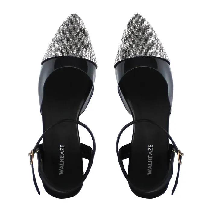 Women Formal Court Shoes 62584S Walkeaze Earrings