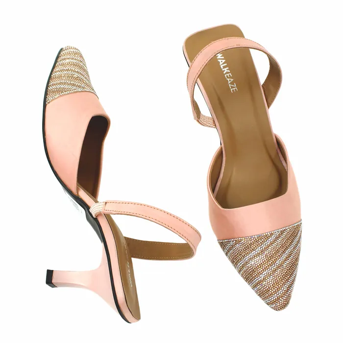 Women Formal Court Shoes 62850S Walkeaze Earrings
