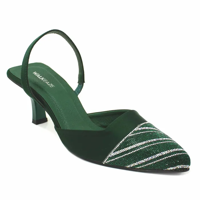 Women Formal Court Shoes 62850S Walkeaze Earrings