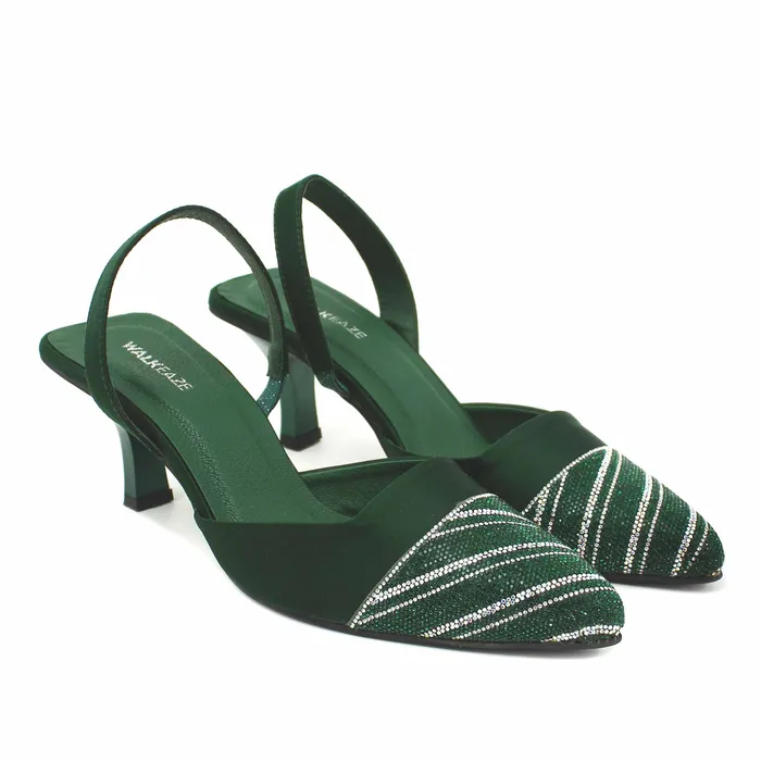 Women Formal Court Shoes 62850S Walkeaze Earrings