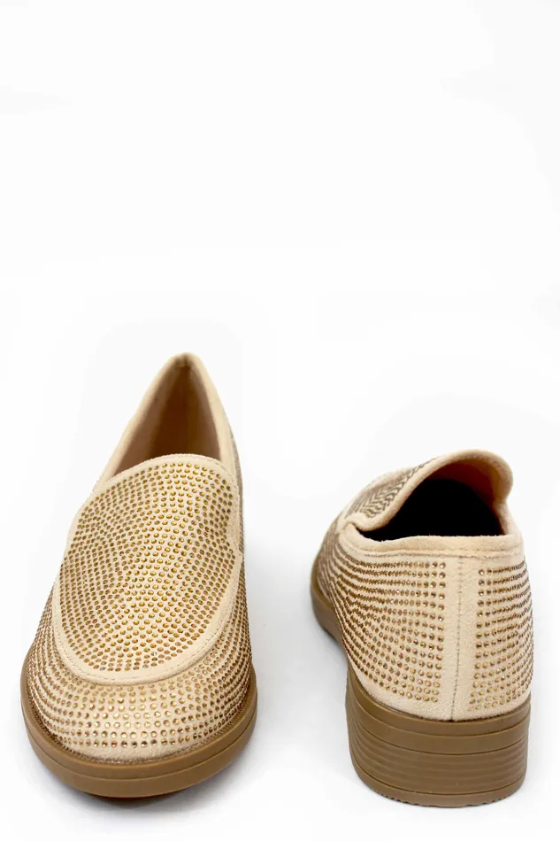 Women Formal Loafers 98304S Walkeaze Earrings