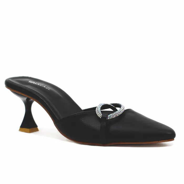 Women Formal Mules 62591S Walkeaze Earrings