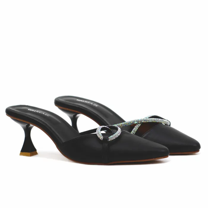 Women Formal Mules 62591S Walkeaze Earrings