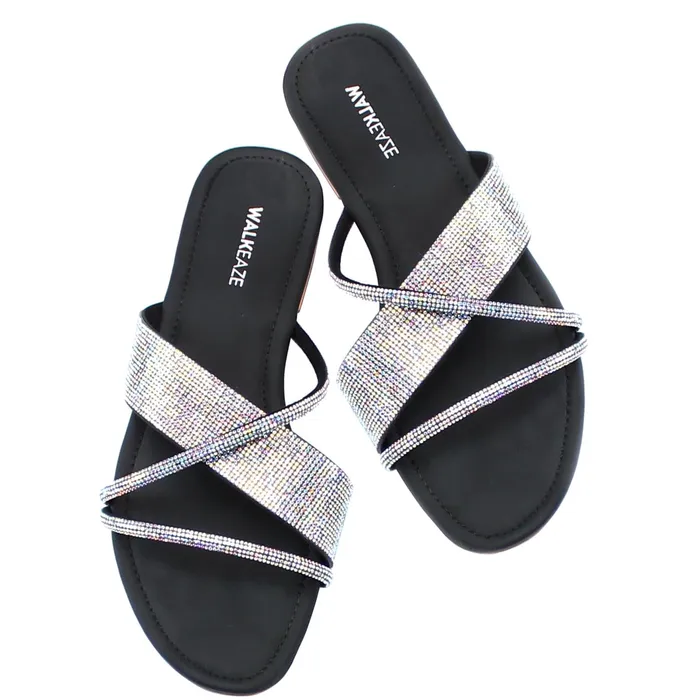 Women Formal Slippers 40009S Walkeaze Earrings
