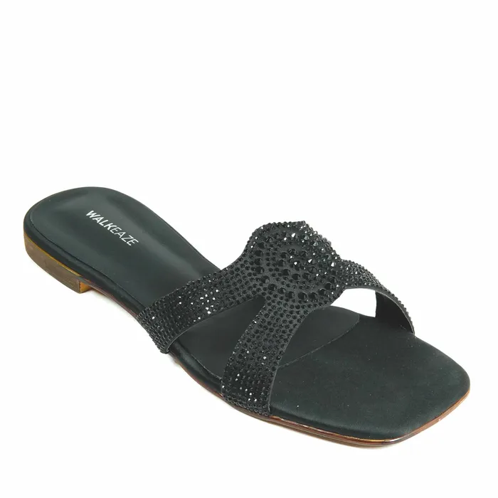 Women Formal Slippers 40186S Walkeaze Earrings