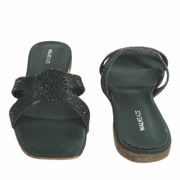 Women Formal Slippers 40186S Walkeaze Earrings