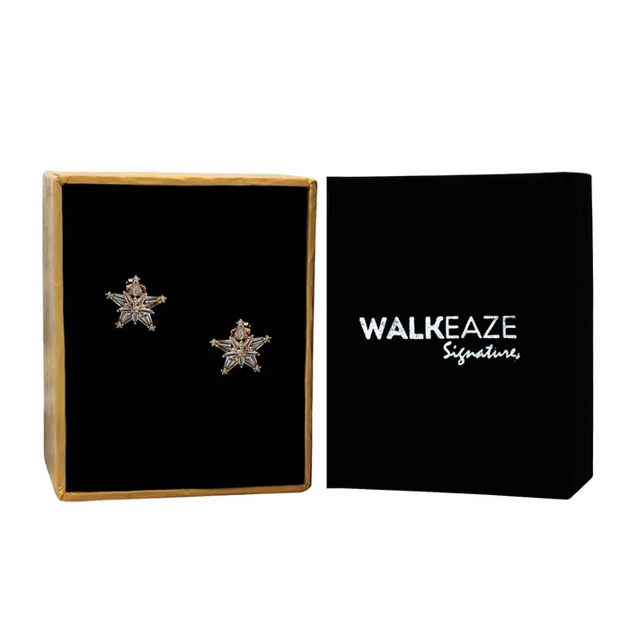Women Tops Jewelry 001330J Walkeaze Earrings